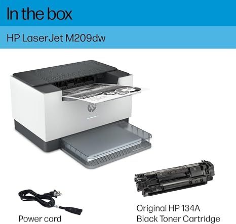 HP LaserJet M209dw Wireless Printer