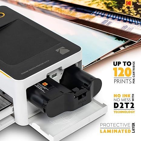 Kodak Dock & Wi-Fi Portable 4x6” Instant Photo Printer